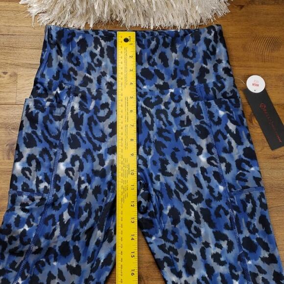 Bally Total Fitness High Rise Mid-Calf Leggings NWT - Picture 6 of 8